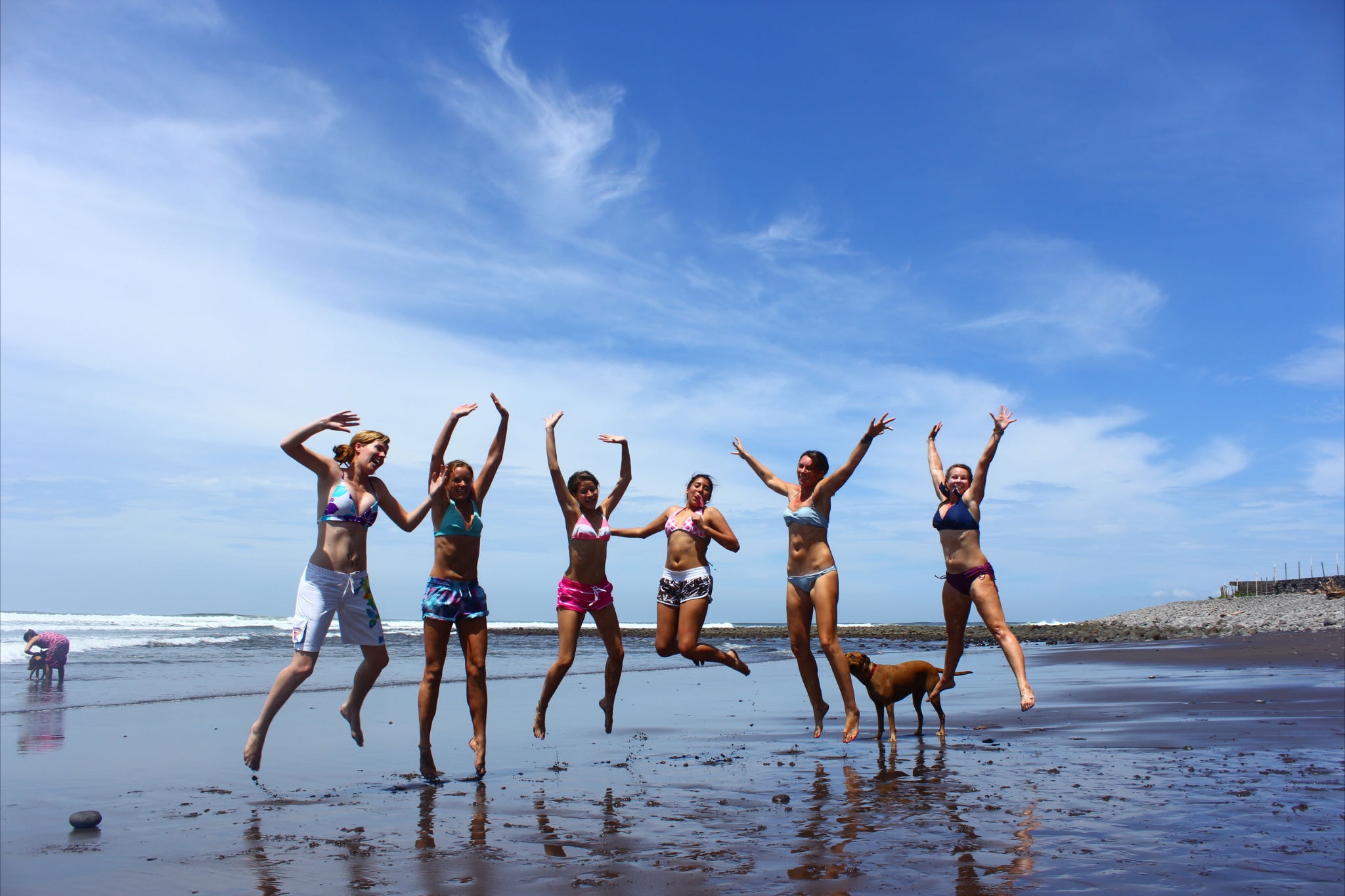 Yoga by the ocean