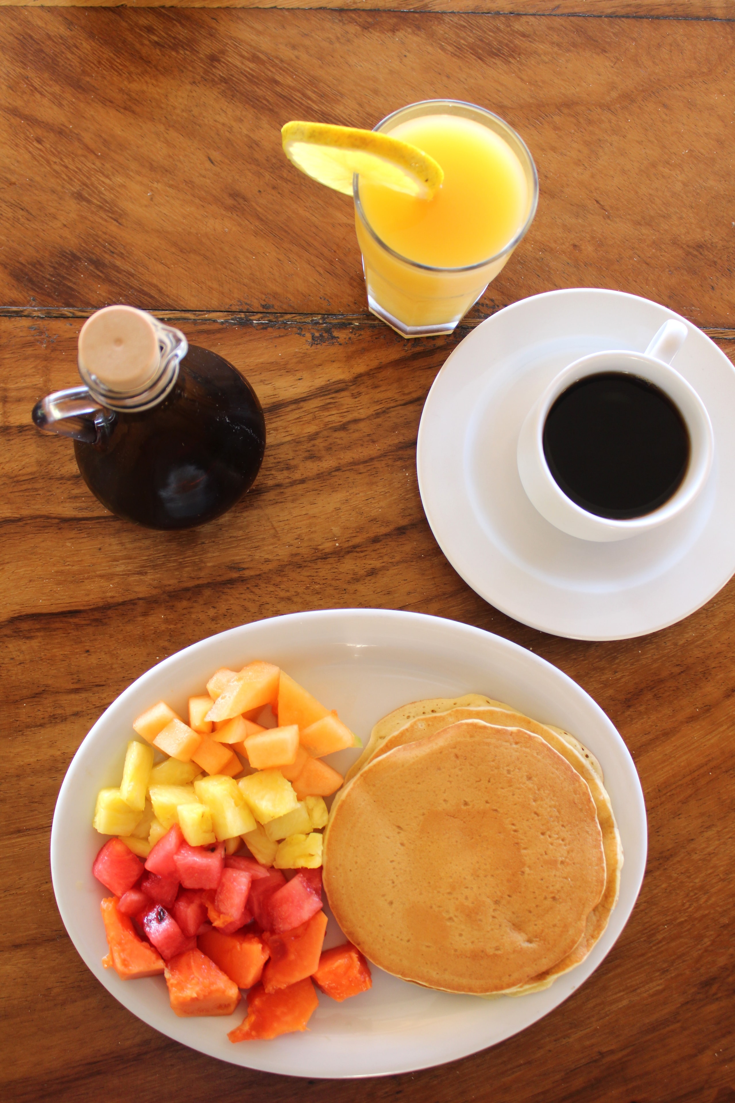 Breakfast spread