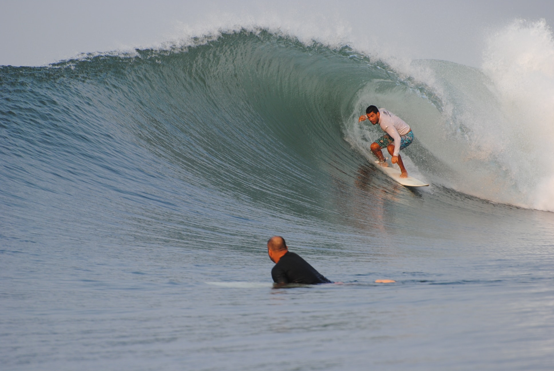 Surfing at Punta Mango